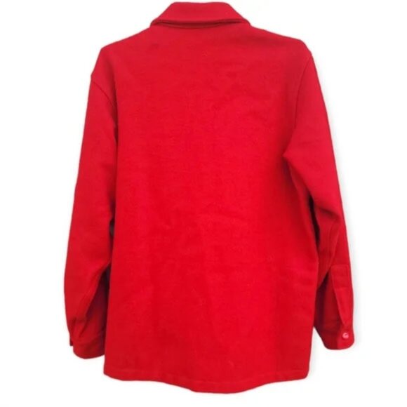 Boy Scout Red Vintage Wool Jacket Size 40 - Picture 2 of 12